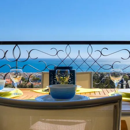 Apartment Confortable 3 Pieces Avec Superbe Vue Mer Nice